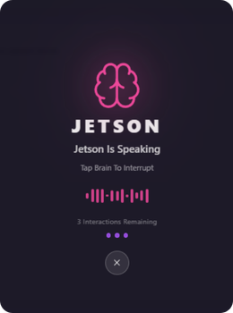 Jetson Voice AI coaching